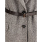 Brown Fleece Wool Coat