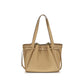 Beige Leather Handbag