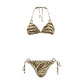 Brown Polyamide Bikini
