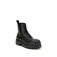 Black Calf Leather Bos Taurus Lace-Up Boots