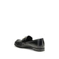 Black Calf Leather Bos Taurus Slip-On Loafers
