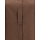 Brown Silk Dress Shirt