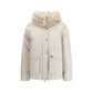 Gray Polyester Parka