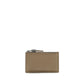 Beige Calf Leather Bos Taurus Wallet