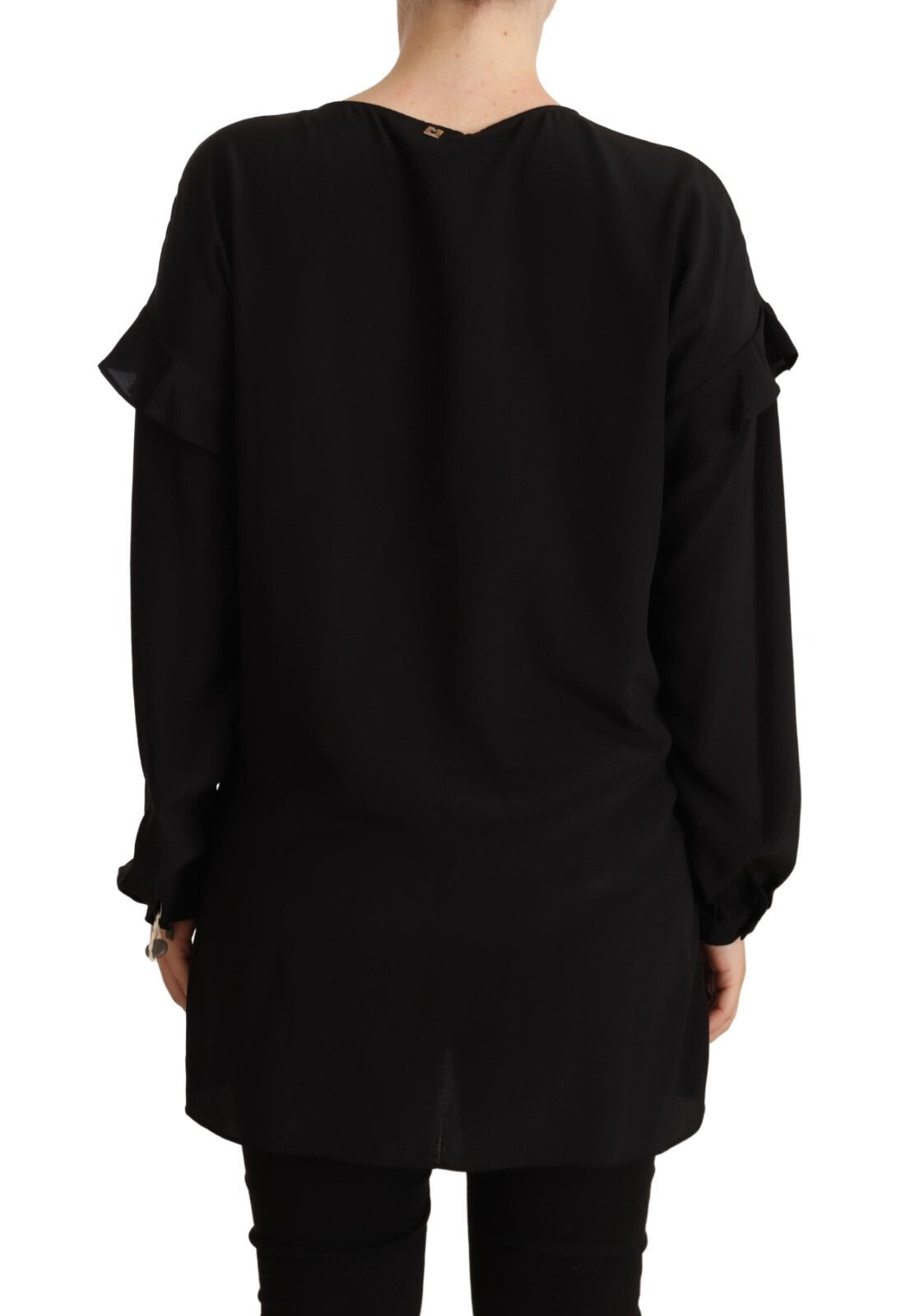 Multicolor Long Sleeves Round Neck Pullover Sweater