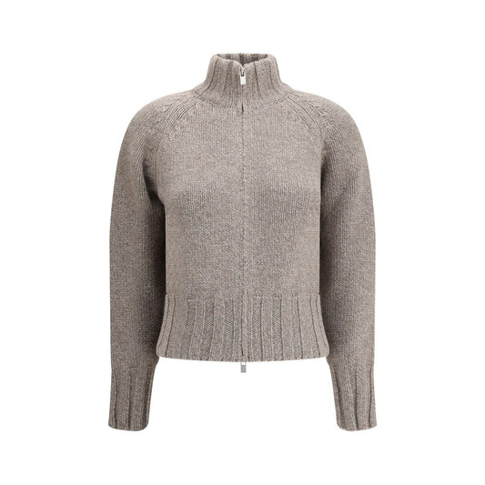 Beige Cashmere Cardigan