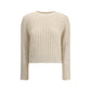 White Wool Sweatshirt
