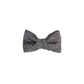 Gray Silk Bowtie