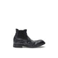 Black Leather Chelsea Boots
