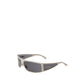 Gray Metal Sunglasses