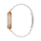 Gray Stainless Steel Dress Watch
