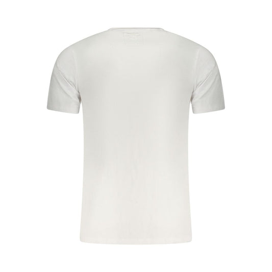 White Cotton Men Underwear Shirt