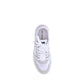 White Calf Leather Bos Taurus Low Top Sneakers