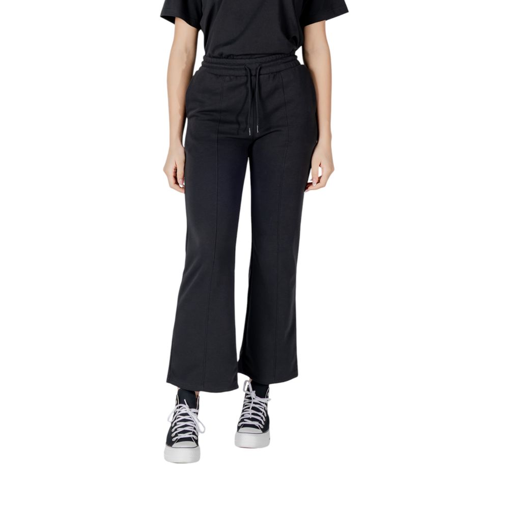 Black Cotton Joggers (Workout Pants)