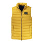 Yellow Polyamide Sleveless Jacket