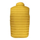 Yellow Polyamide Sleveless Jacket