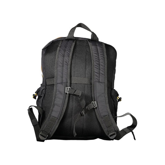 Black Poliammide Men Backpack
