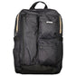 Black Nylon Men Backpack