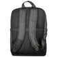 Black Nylon Men Backpack