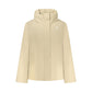 Beige Nylon Women Jacket