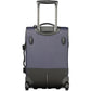 Blue Polyamide Unisex Luggage Travel Bag