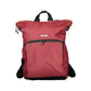 Red Polyamide Unisex Backpack