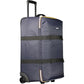 Blue Polyamide Unisex Luggage Travel Bag