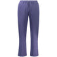 Blue Cotton Men Pant