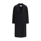 Black Cashmere Coat