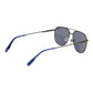 Gray Metal Sunglasses