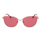 Rose Gold Metal Sunglasses