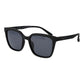 Black Stainless Steel Sunglasses