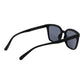 Black Stainless Steel Sunglasses