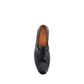 Black Calf Leather Bos Taurus Slip-On Loafers