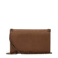 Brown Leather Clutch Bag