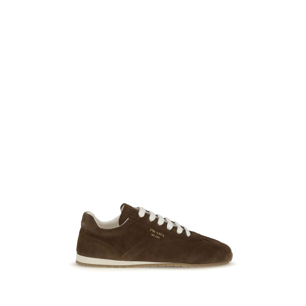 Brown Calf Leather Bos Taurus Sneakers