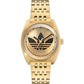 Gold Stainless Steel Dress Watch