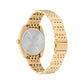 Gold Stainless Steel Dress Watch