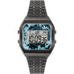 Black Stainless Steel Digital Watch