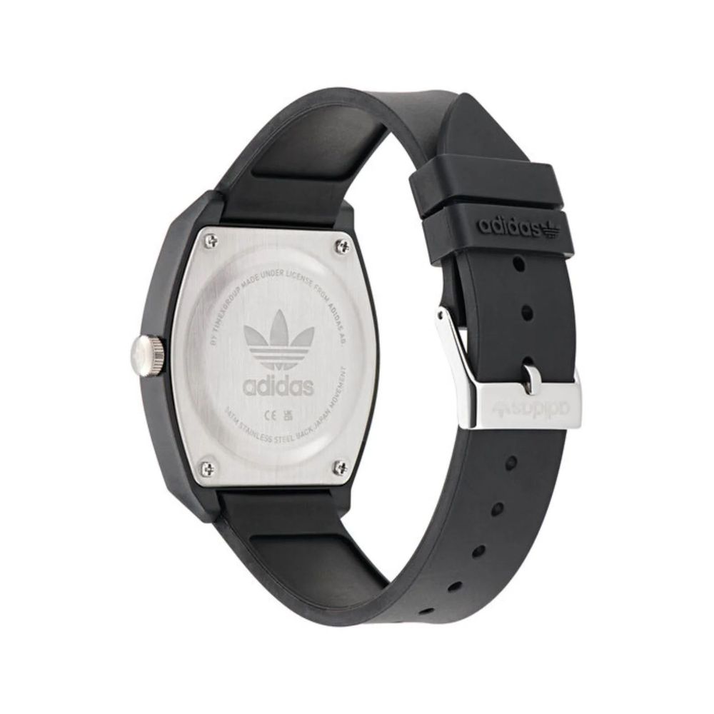Black Synthetic Dress Watch