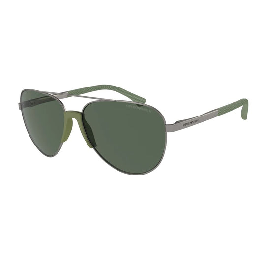 Gray Metal Sunglasses
