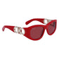 Red Acetate Sunglasses