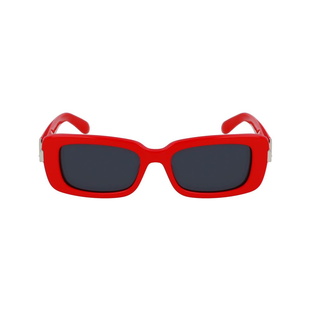 Red Acetate Sunglasses