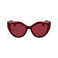 Red Acetate Sunglasses