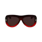 Red Acetate Sunglasses