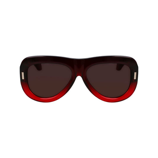 Red Acetate Sunglasses
