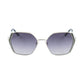 Gray Metal Sunglasses