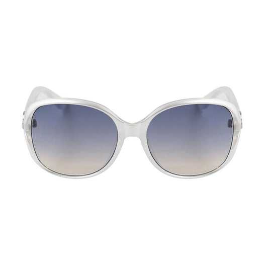 White Injected Sunglasses