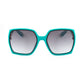 Green Injected Sunglasses