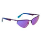 Purple Metal Sunglasses